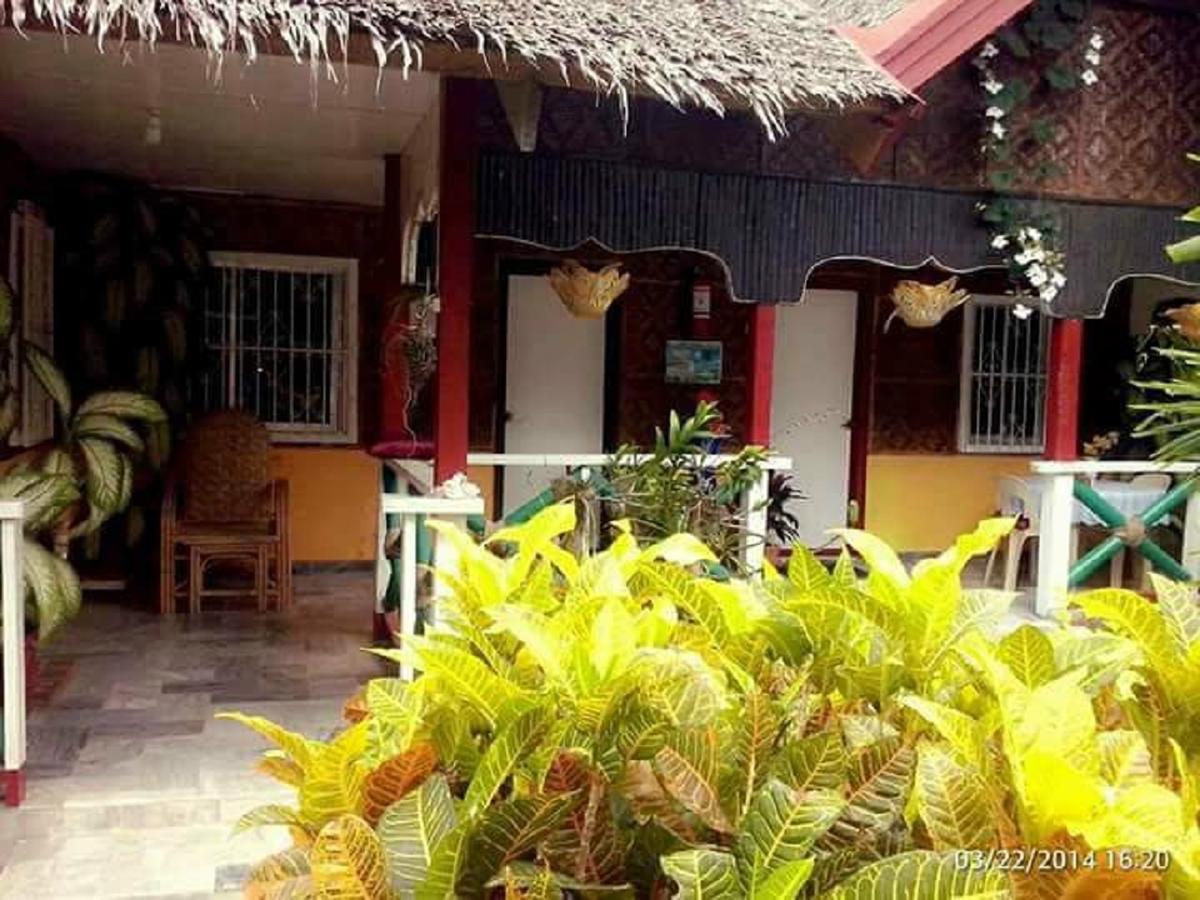 Traville Huts Palm Beach Inn Panglao Eksteriør bilde