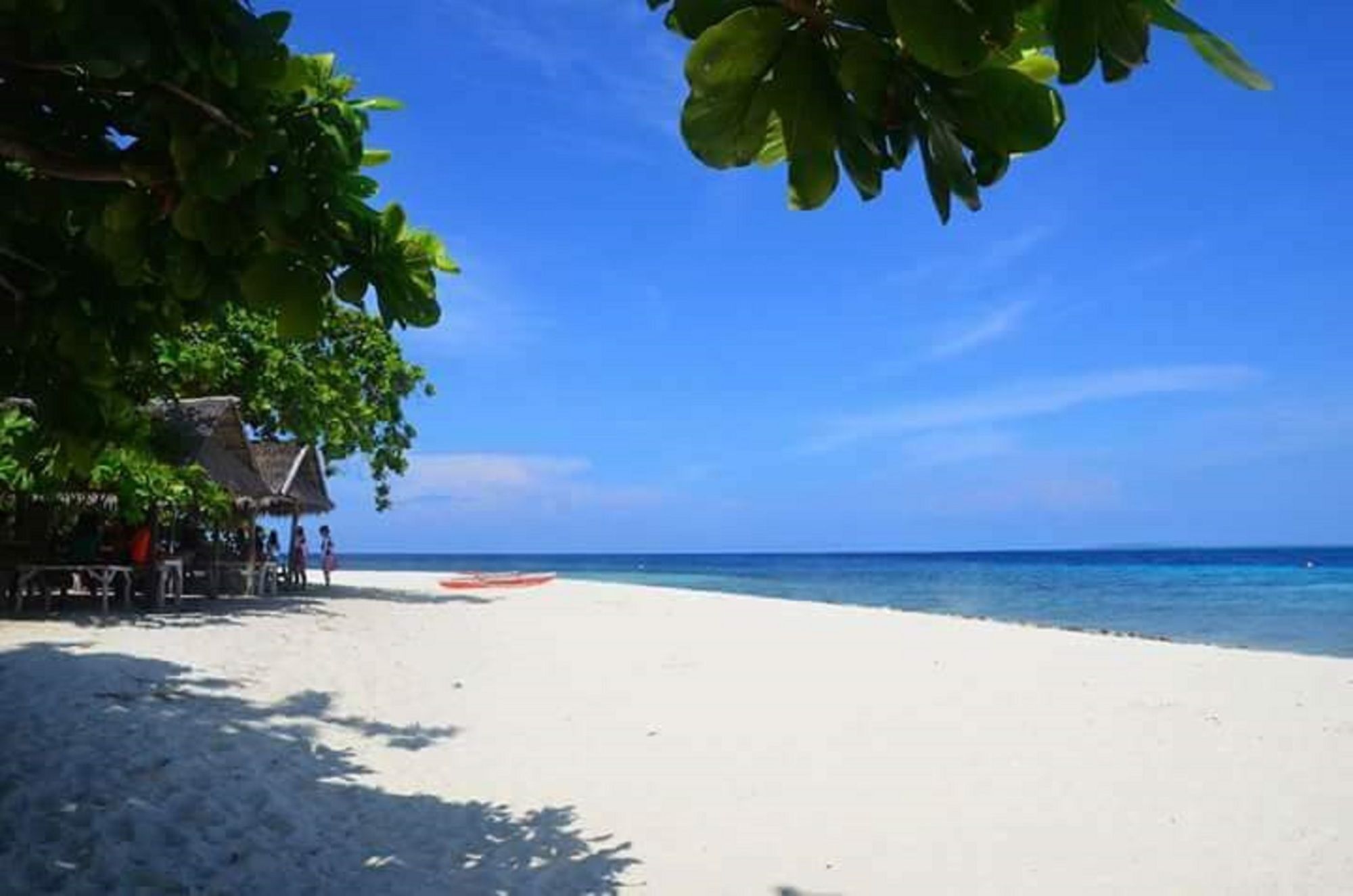 Traville Huts Palm Beach Inn Panglao Eksteriør bilde