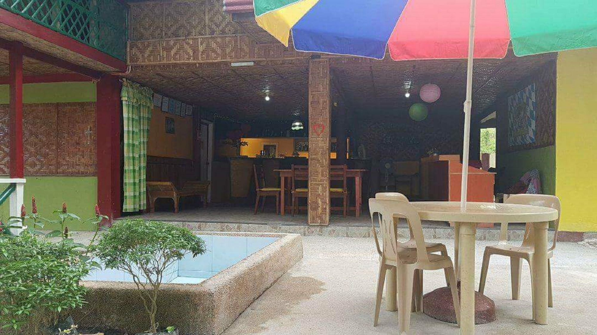 Traville Huts Palm Beach Inn Panglao Eksteriør bilde