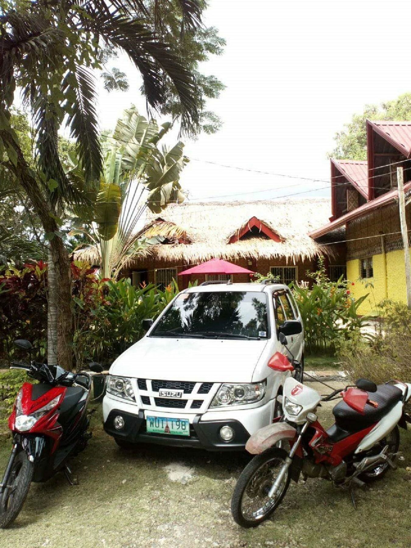 Traville Huts Palm Beach Inn Panglao Eksteriør bilde